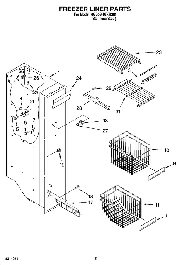 Diagram for 6GS5SHGXRS01