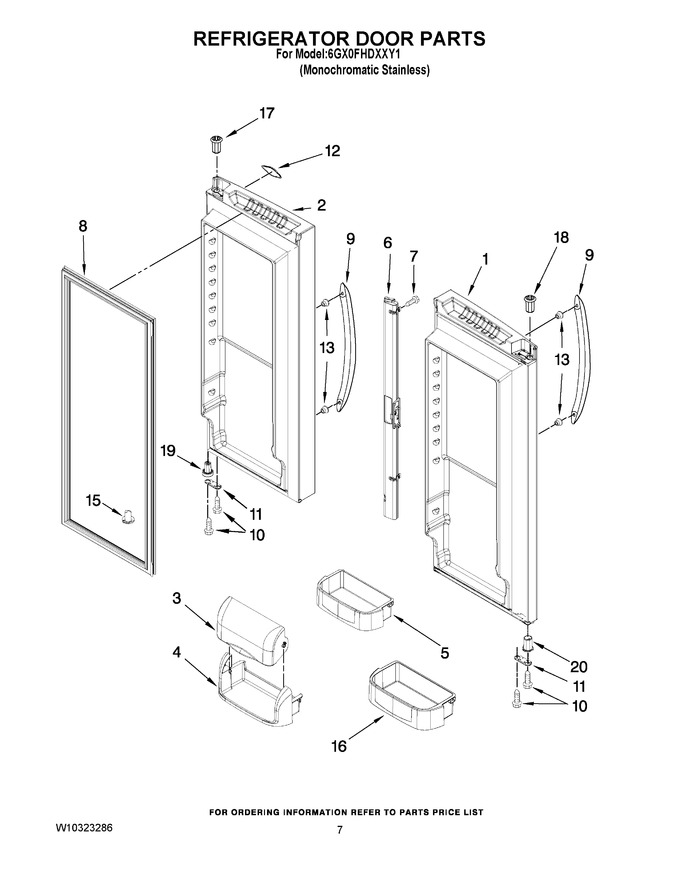 Diagram for 6GX0FHDXXY1