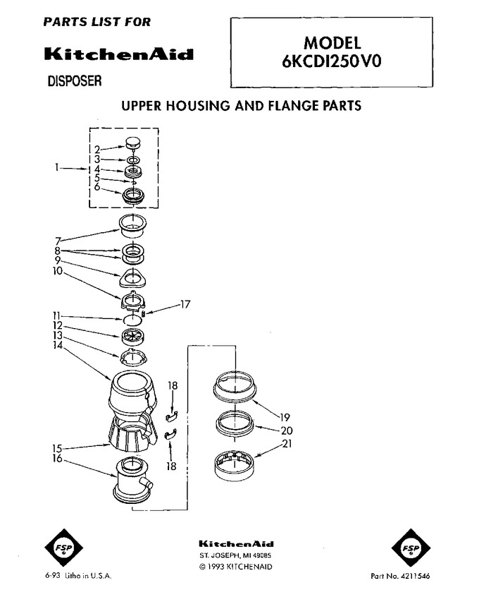 Diagram for 6KCDI250V0