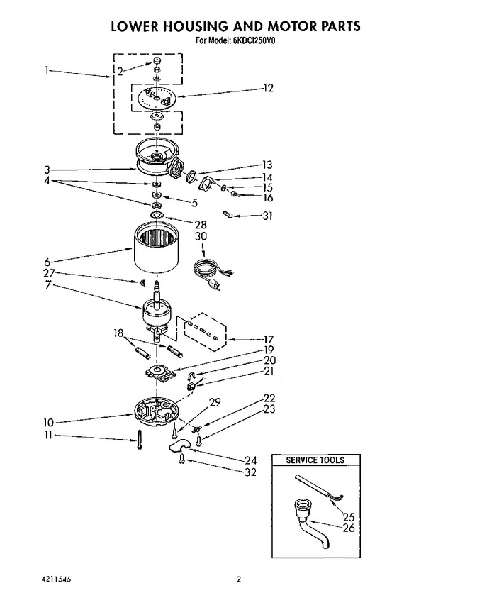 Diagram for 6KCD1250V0