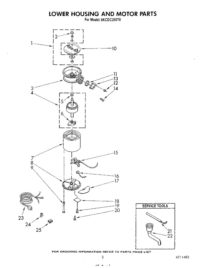 Diagram for 6KCDC250T0