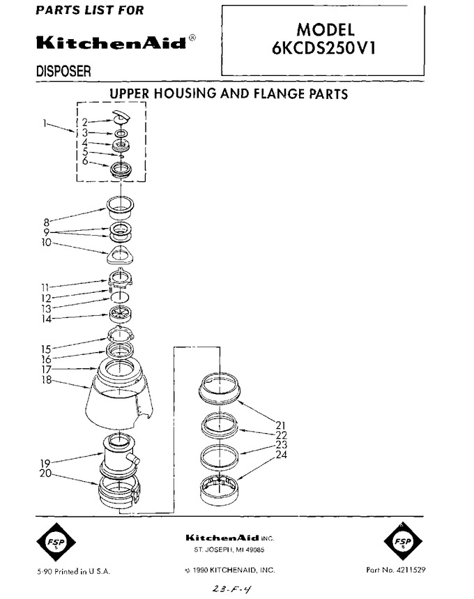 Diagram for 6KCDS250V1