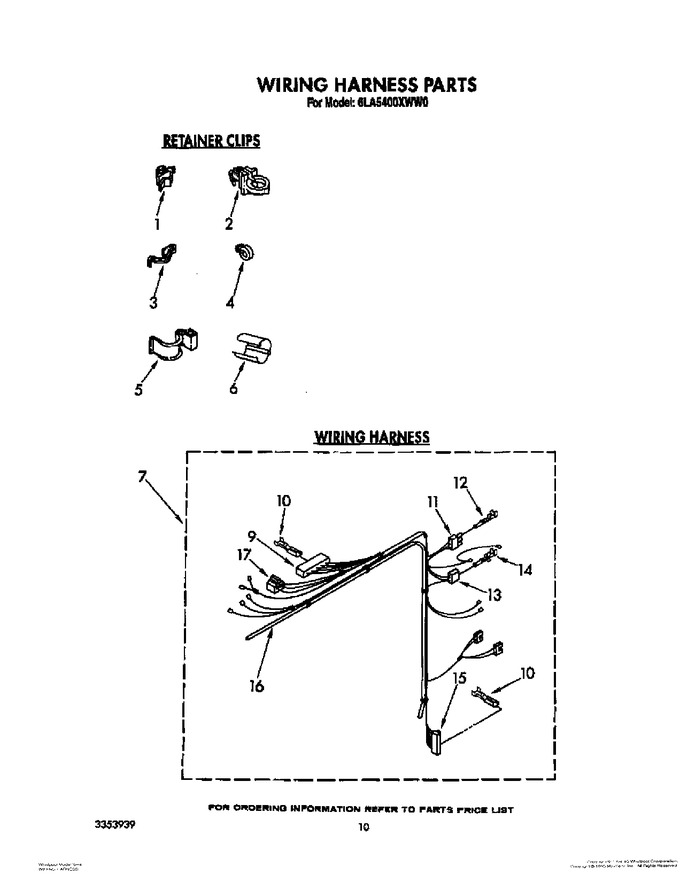 Diagram for 6LA5400XWN0