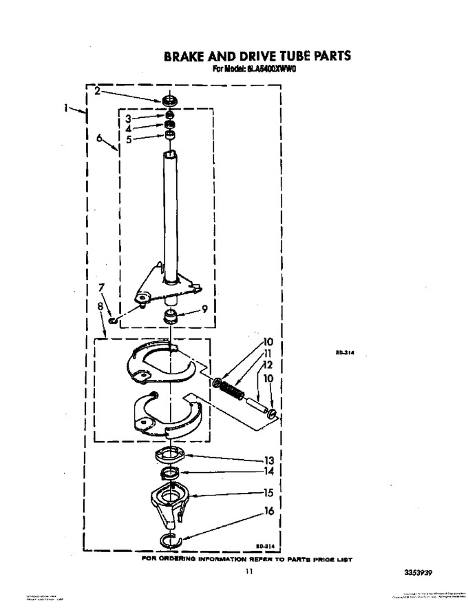 Diagram for 6LA5400XWN0