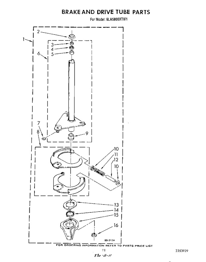 Diagram for 6LA5800XTN1