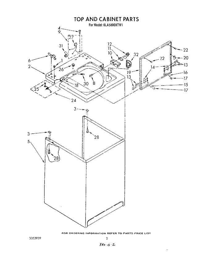 Diagram for 6LA5800XTN1