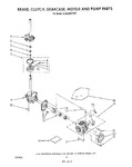 Diagram for 06 - Brake, Clutch, Gearcase, Motor And Pump