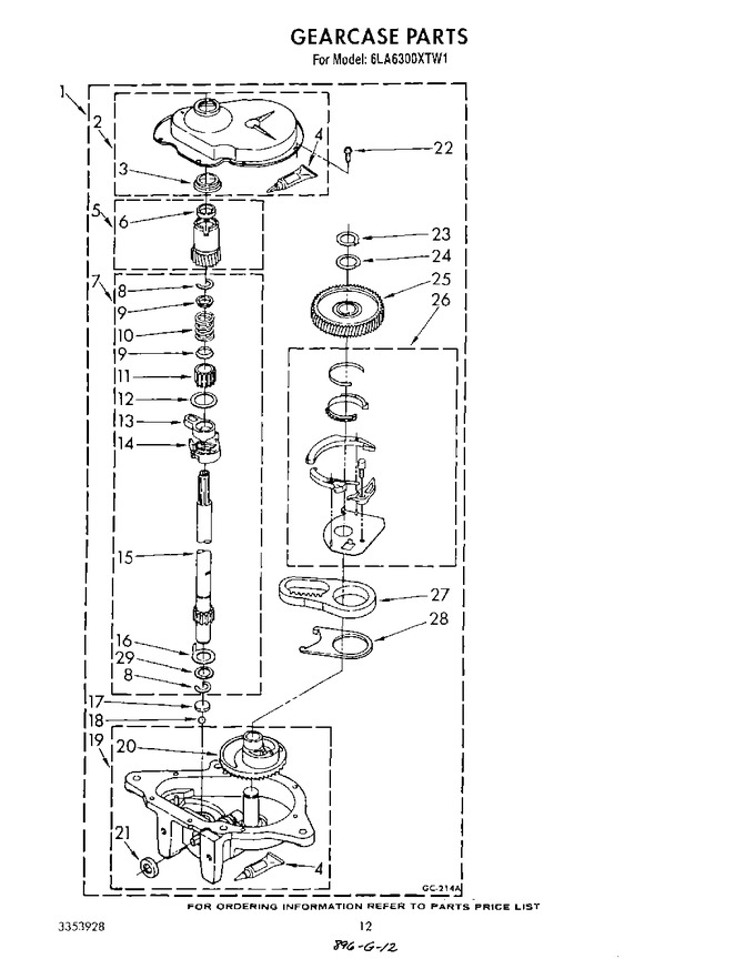 Diagram for 6LA6300XTM1
