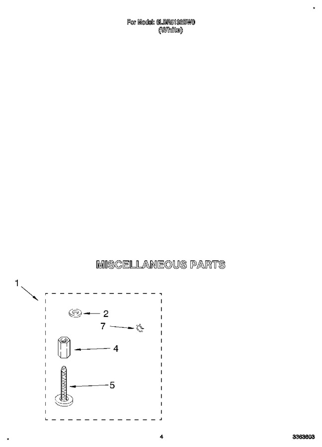 Diagram for 6LBR5132BW0