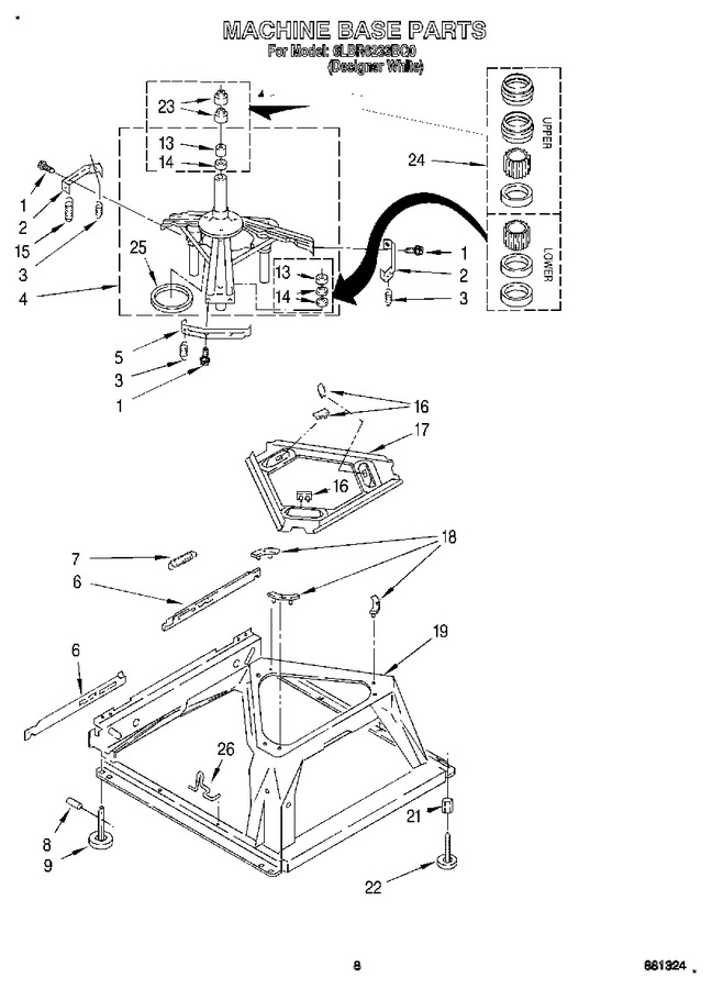 Diagram for 6LBR6233BQ0