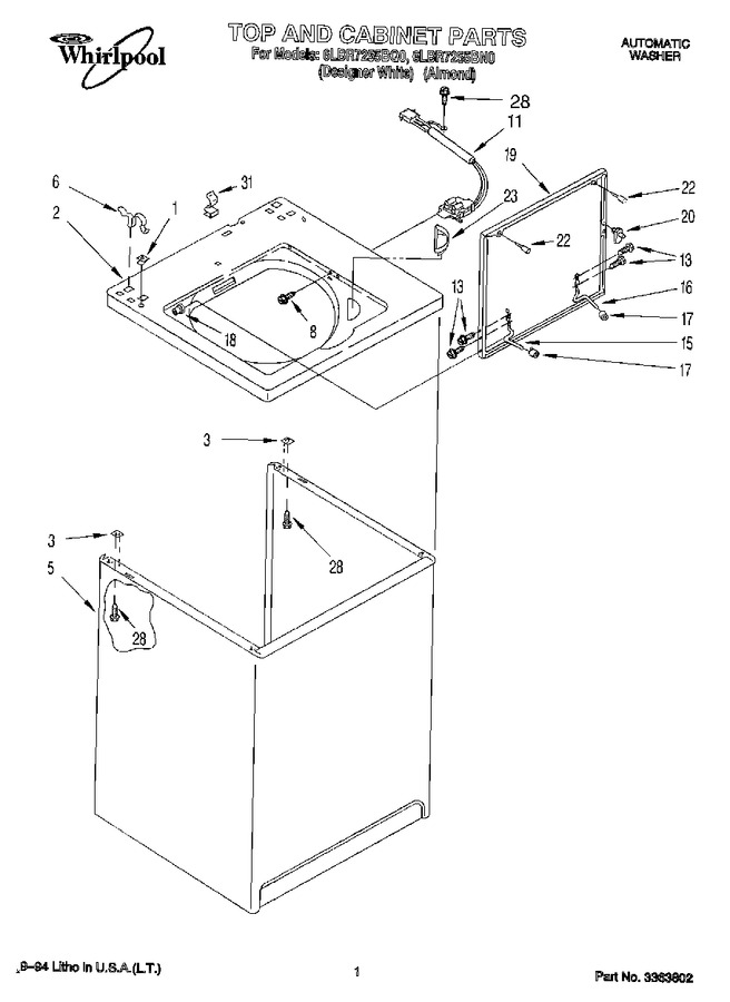 Diagram for 6LBR7255BN0