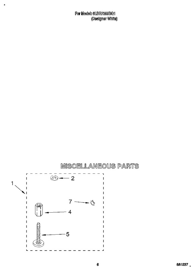 Diagram for 6LBR7255BQ1