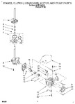 Diagram for 05 - Brake, Clutch, Gearcase, Motor & Pump