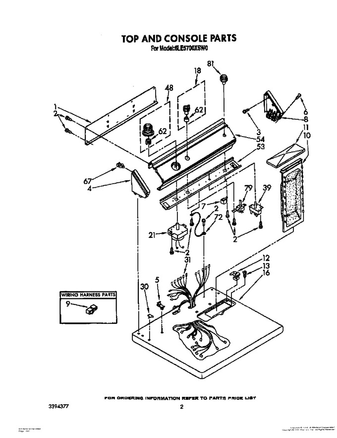 Diagram for 6LE5700XSW0