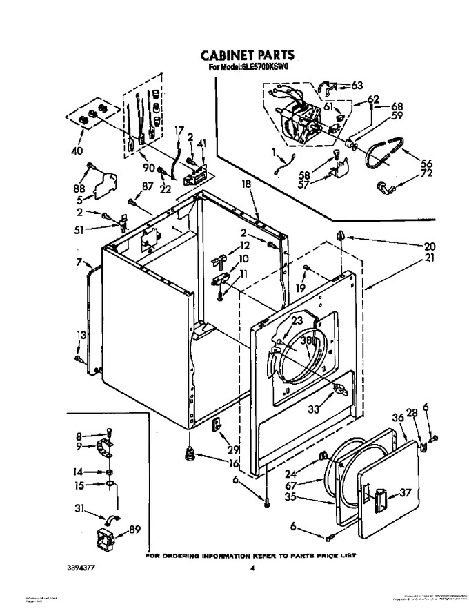 Diagram for 6LE5700XSW0