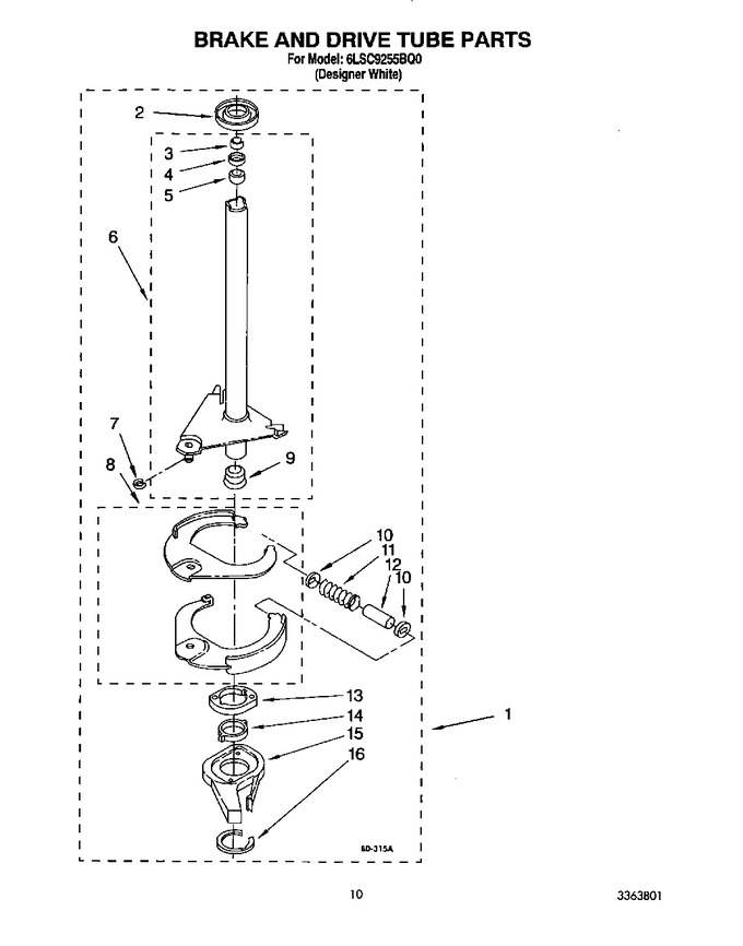 Diagram for 6LSC9255BN0