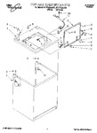 Diagram for 01 - Top And Cabinet, Lit/optional