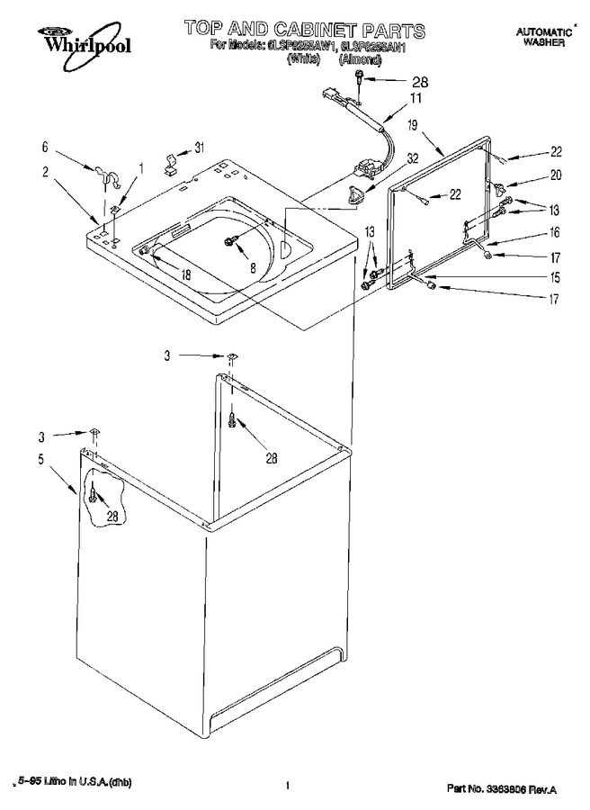 Diagram for 6LSP8255AW1