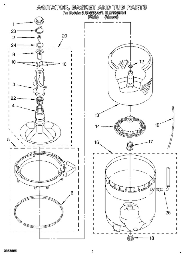 Diagram for 6LSP8255AW1
