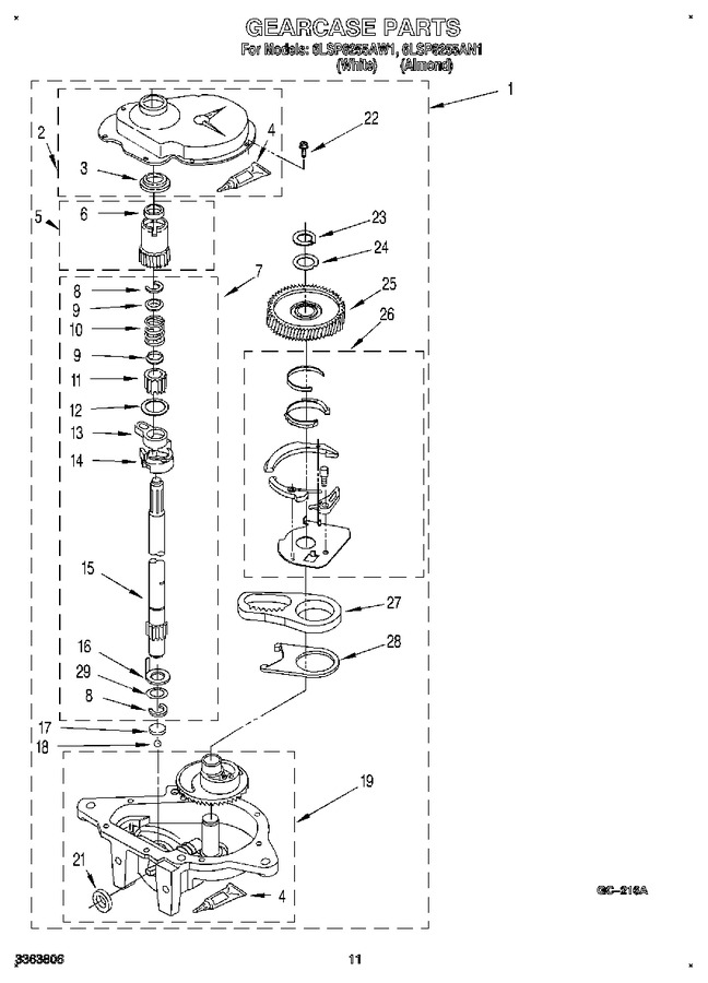 Diagram for 6LSP8255AW1