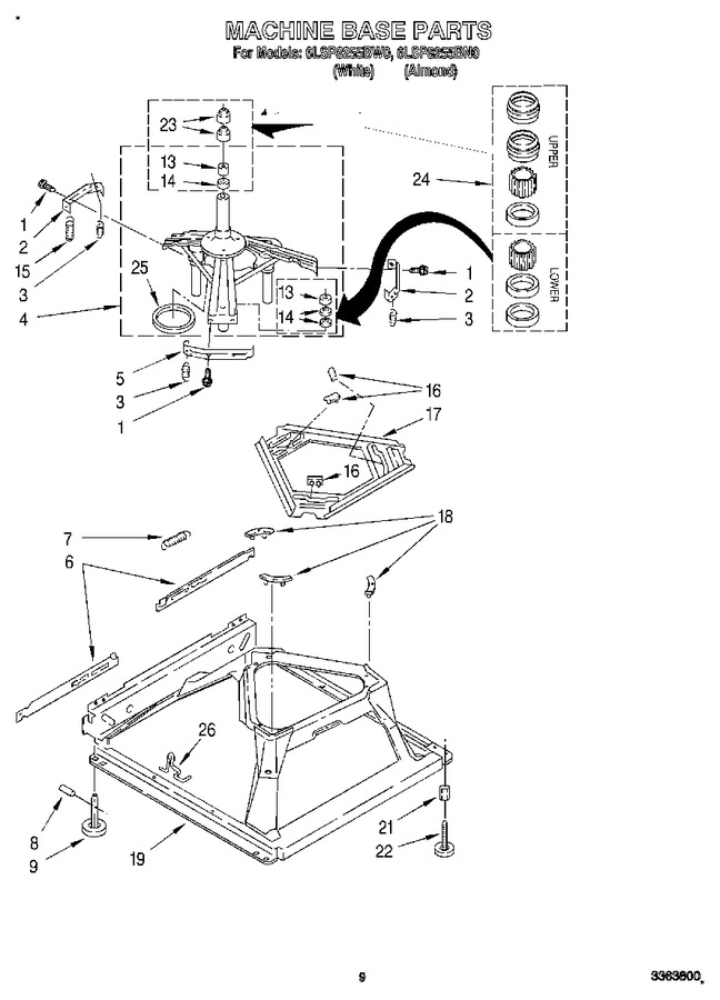 Diagram for 6LSP8255BW0