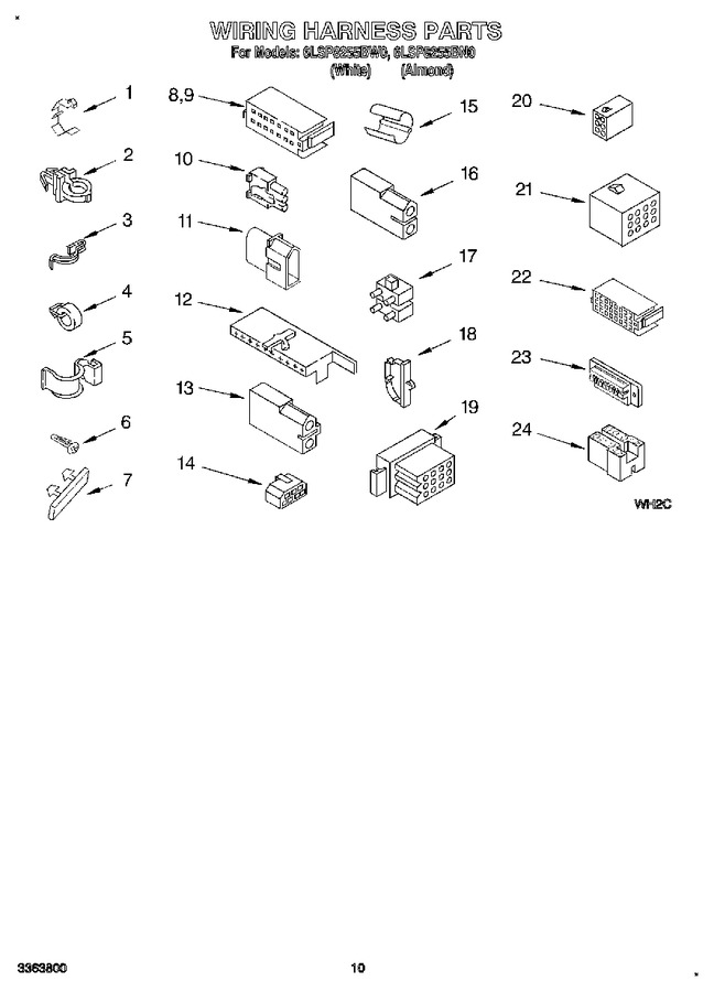 Diagram for 6LSP8255BW0