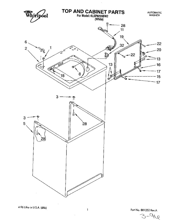Diagram for 6LSP8255BW2