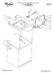 Diagram for 01 - Top And Cabinet