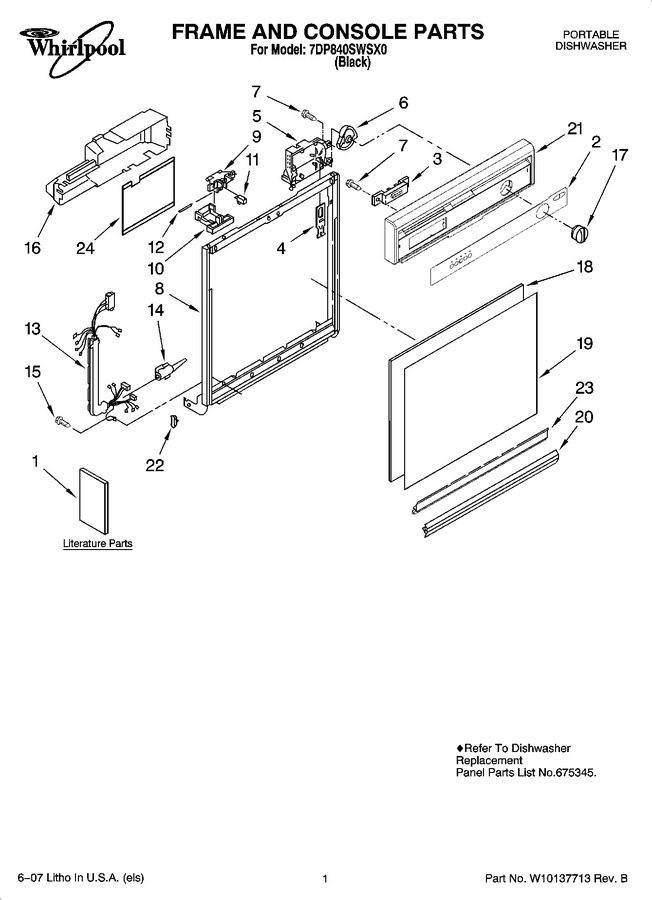 Diagram for 7DP840SWSX0