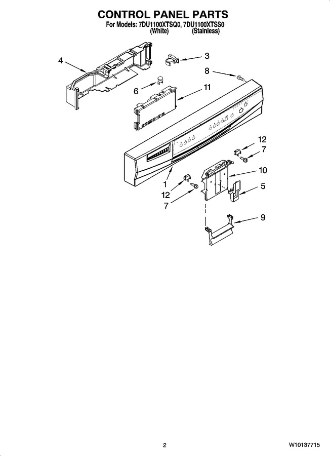Diagram for 7DU1100XTSS0