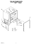Diagram for 07 - Tub And Frame Parts