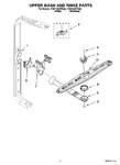 Diagram for 10 - Upper Wash And Rinse Parts
