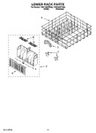 Diagram for 11 - Lower Rack Parts, Optional Parts (not Included)