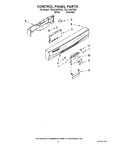 Diagram for 02 - Control Panel Parts