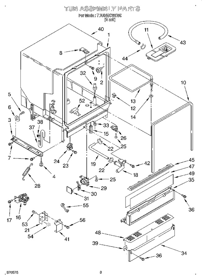 Diagram for 7DU840CWDB0