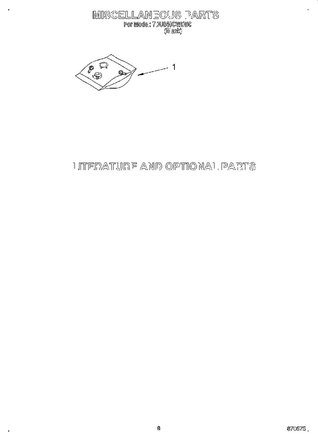 Diagram for 7DU840CWDB0