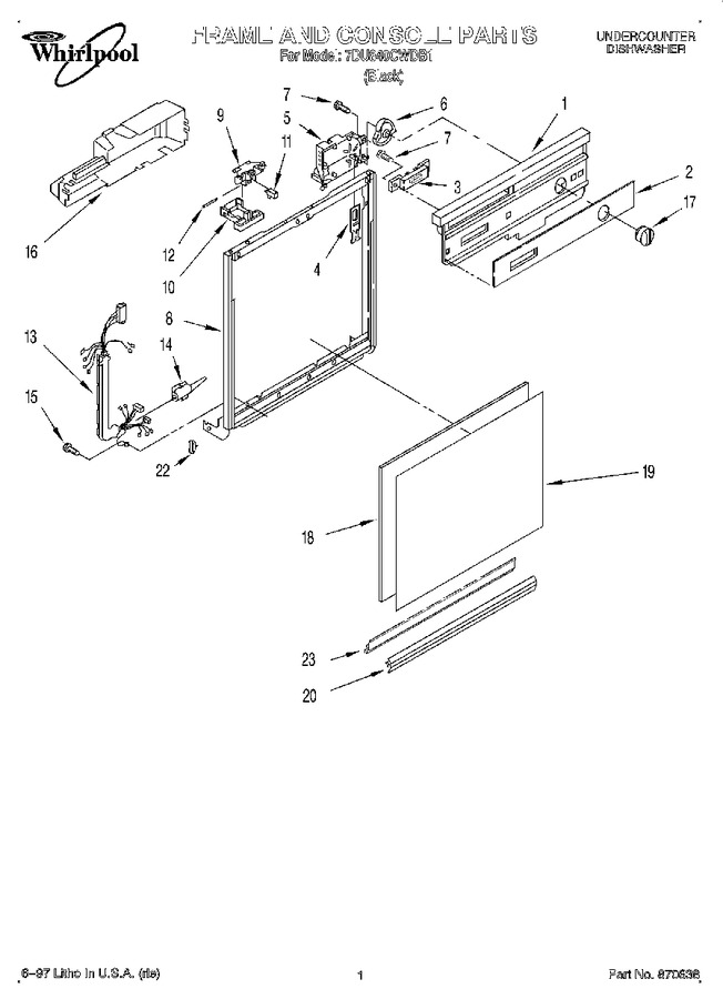 Diagram for 7DU840CWDB1