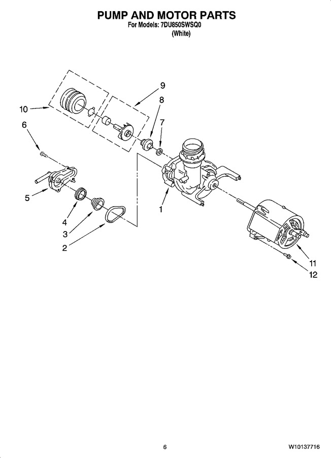 Diagram for 7DU850SWSQ0