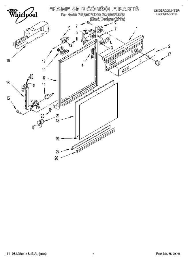 Diagram for 7DU900PCDQ0