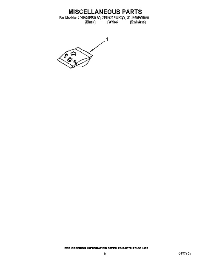 Diagram for 7DU920PWKB0
