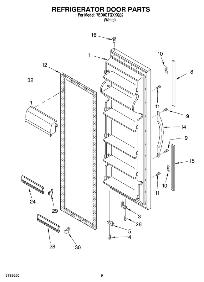 Diagram for 7ED0GTQXKQ02