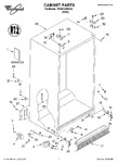 Diagram for 01 - Cabinet Parts