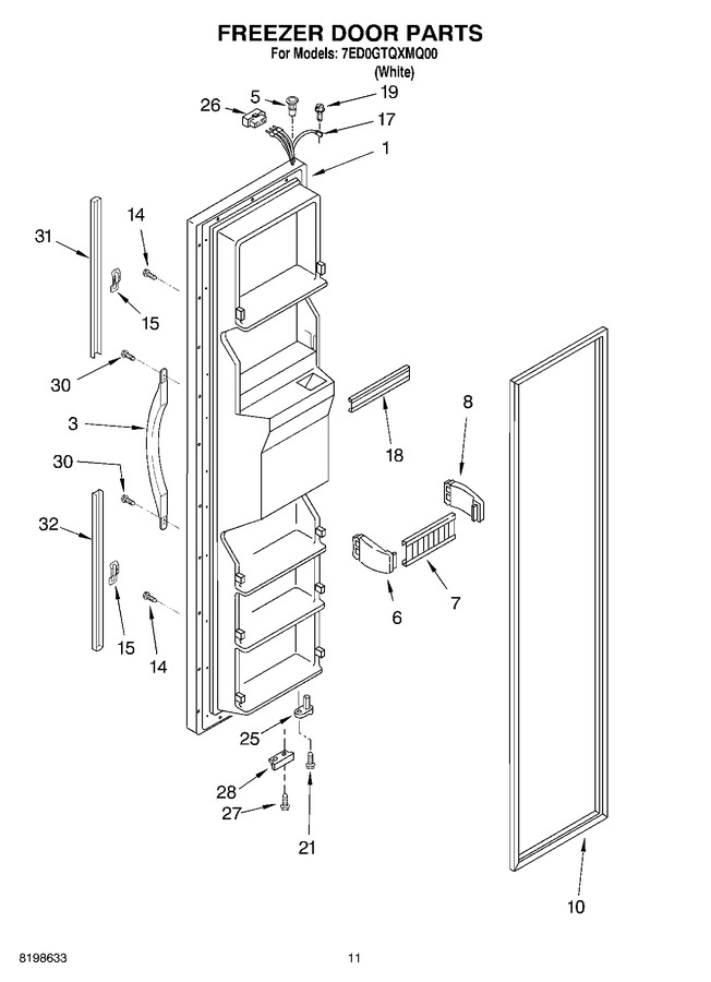 Diagram for 7ED0GTQXMQ00