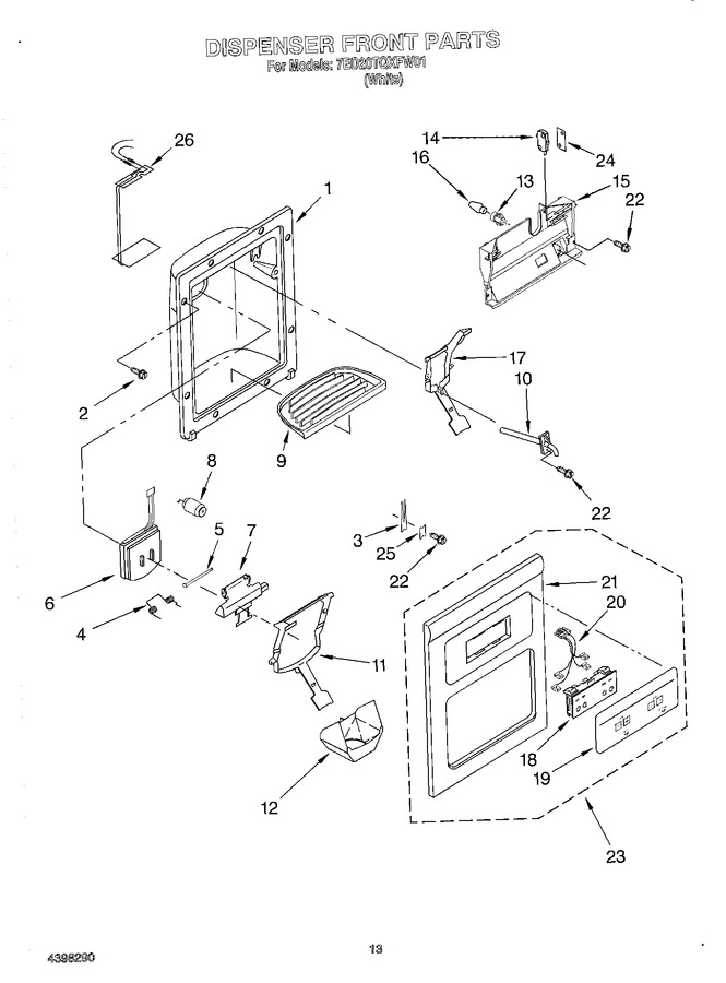 Diagram for 7ED20TQXFW01