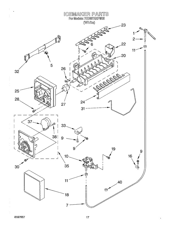 Diagram for 7ED20TQXFW05
