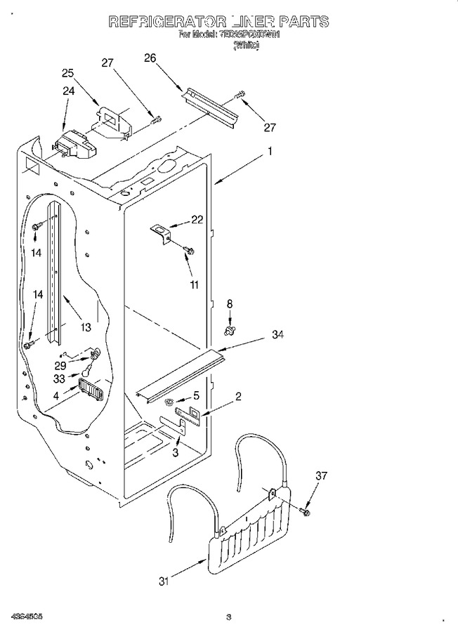 Diagram for 7ED25PQXDW01