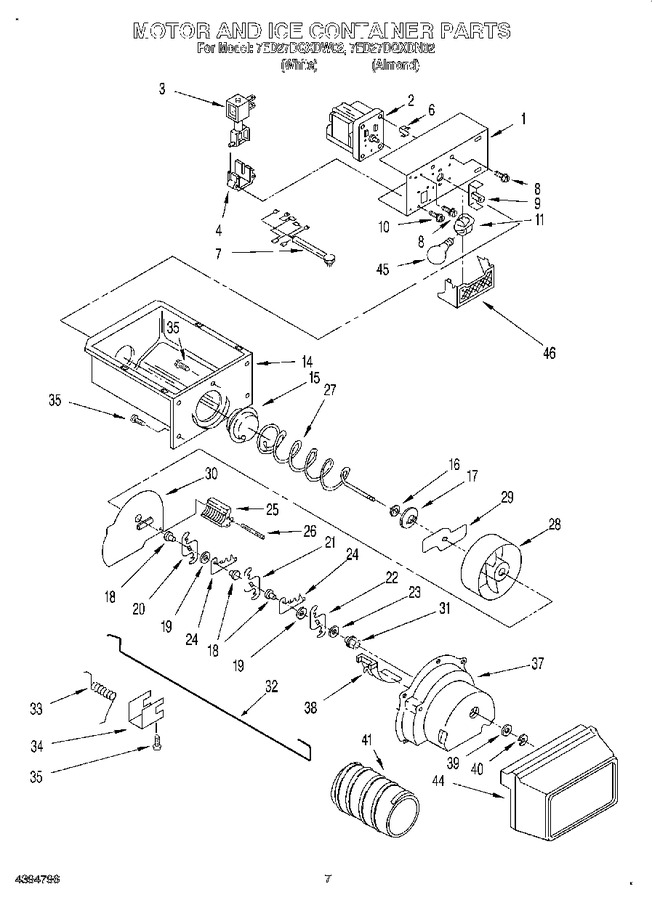 Diagram for 7ED27DQXDW02
