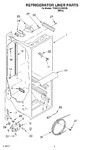 Diagram for 02 - Refrigerator Liner Parts