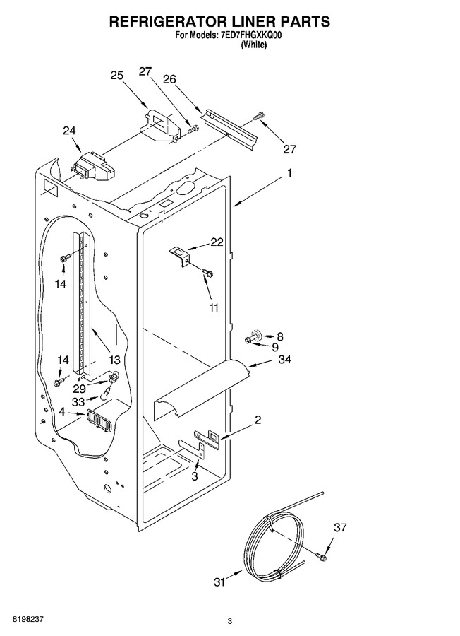 Diagram for 7ED7FHGXKQ00