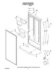 Diagram for 03 - Door Parts